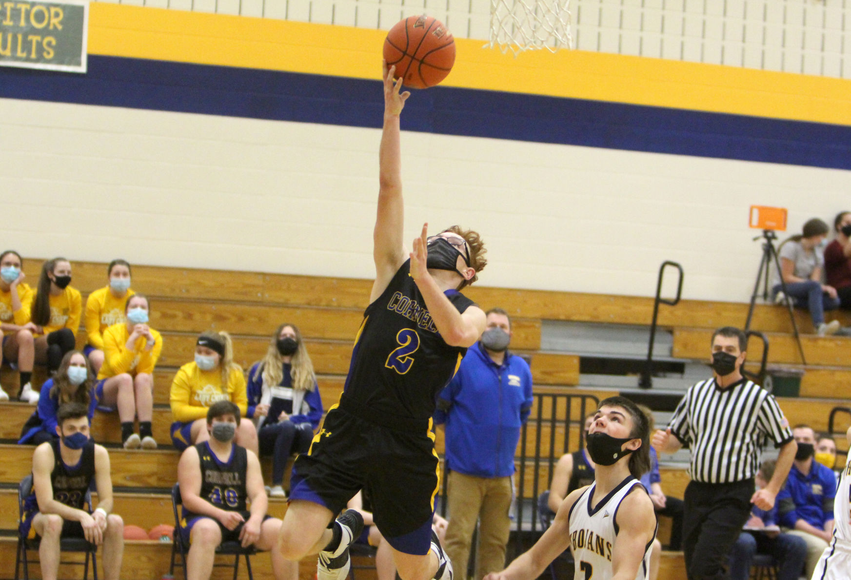Cornell at New Auburn boys basketball 1-15-21